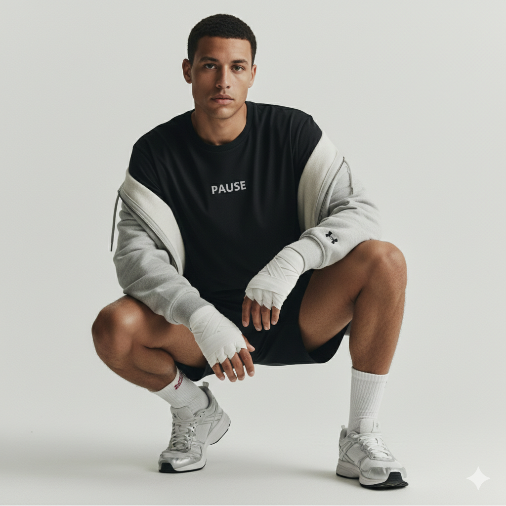 PAUSE - Under ArmourⓇ athletic t-shirt