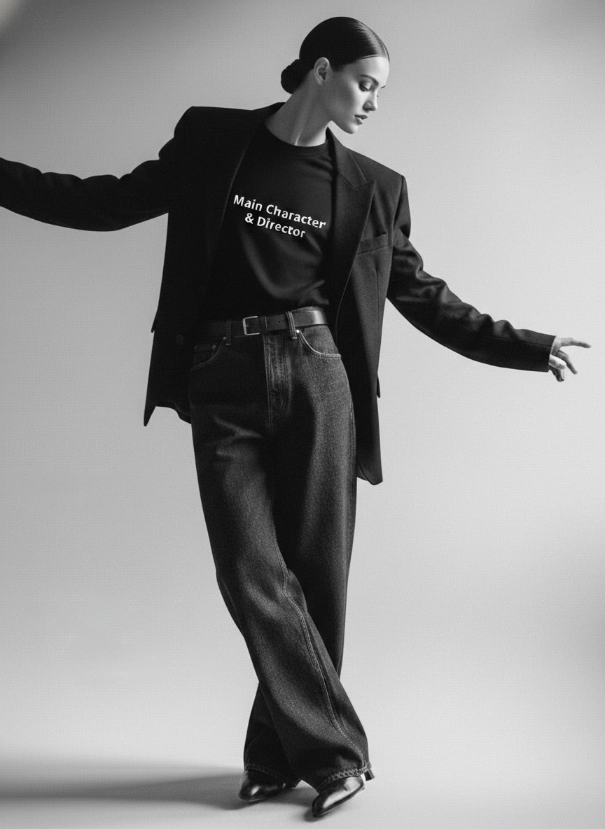 Main Character & Director - Unisex organic mid-weight sweatshirt