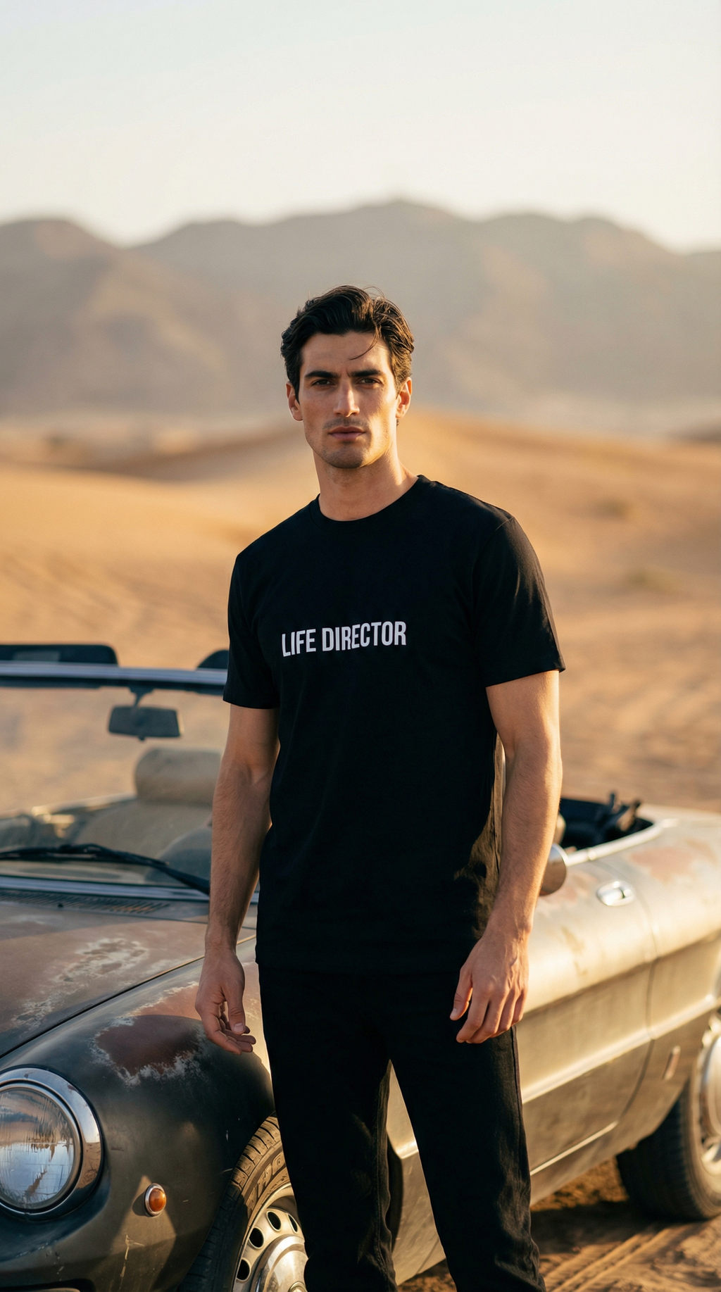 LIFE DIRECTOR Men’s premium heavyweight tee