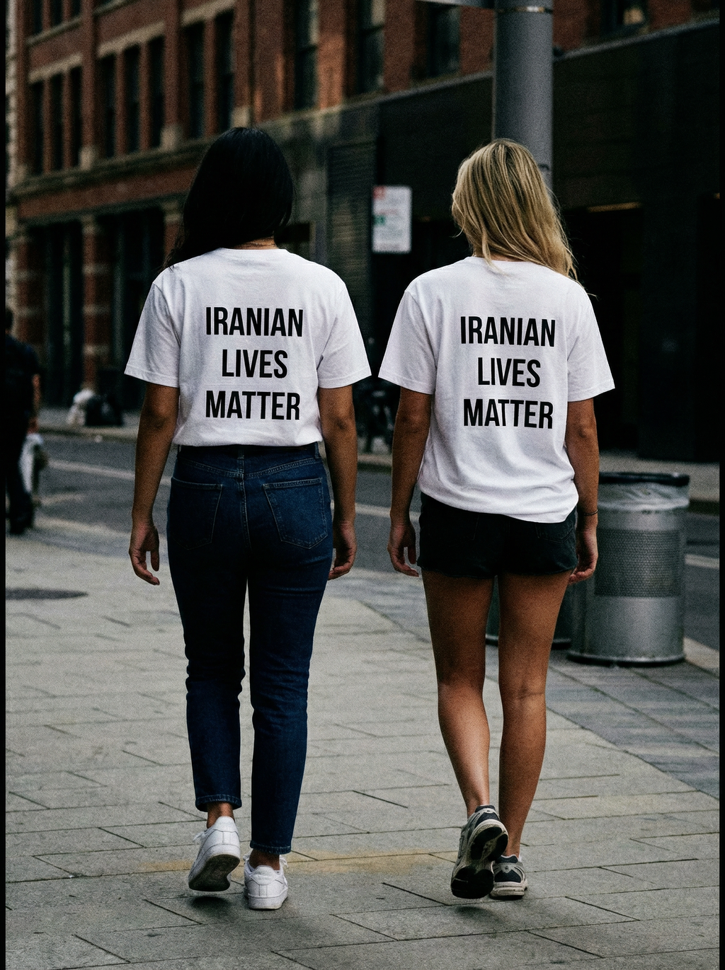IRANIAN LIVES MATTER - Unisex organic cotton t-shirt