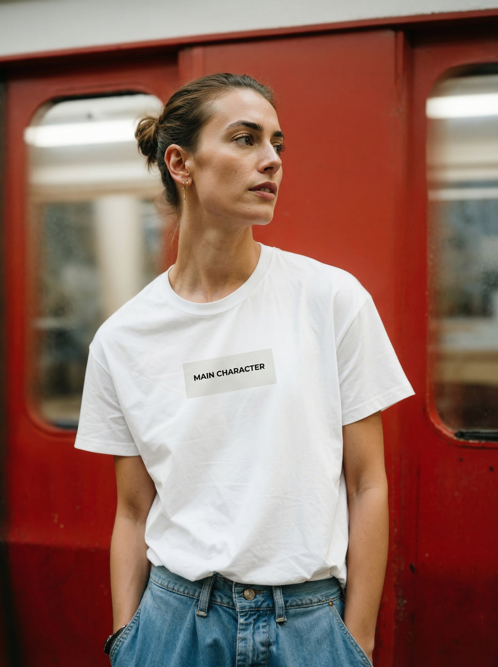 Cafe 27's Mimi - Women’s high-waisted t-shirt